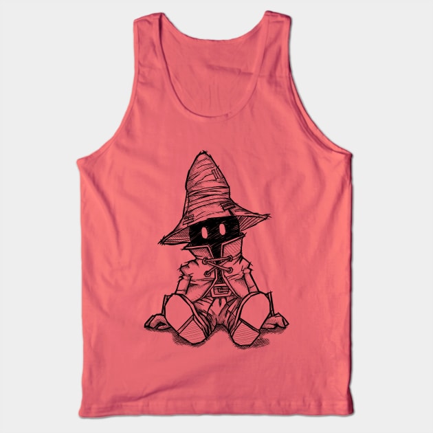 Vivi, Final Fantasy IX Tank Top by SimonPdv